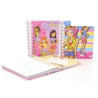 Anteckningsbok f&ouml;r flickor (9-pack)