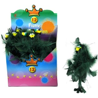 Flamingopennor i Display (12-pack)