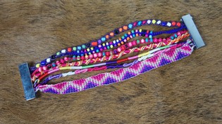Ibiza-armband 7 rader (1 st)