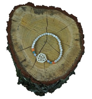 Vitt armband (1 st)