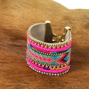 Lyxigt Armband Fuchsia (1 st)