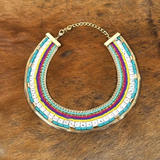 Lyxigt Halsband i Ibiza-stil (1 st)