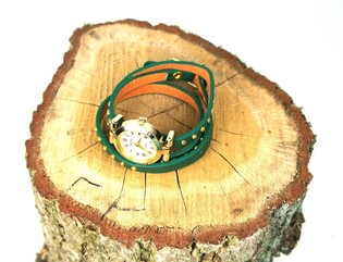 Armband med Klocka Ibiza-look (1 st) - Trendig B2B-Accessoar