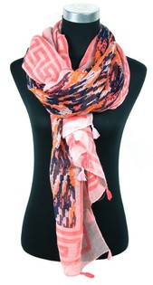 Rosa Ibiza-Scarf / Halsduk (1 st)