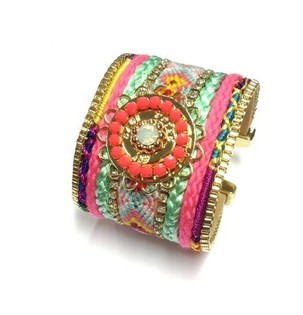 Lyxigt Armband Flerf&auml;rgat (1 st)