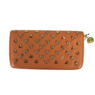Plånbok Cognac Nit/Strass (1 st)