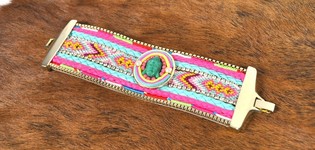 Ibiza Buddha-armband Flerf&auml;rgat (1 st)