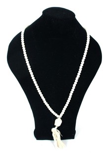 Ibiza-look Halsband Creme Buddha (1 st)