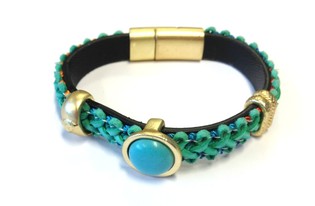 Lyxigt Armband Turkos (1 st)