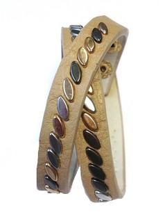 Ibiza-armband Taupe (1 st)