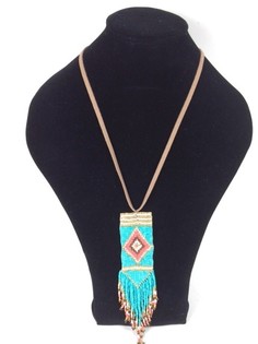 Ibiza-look halsband långt (1 st)