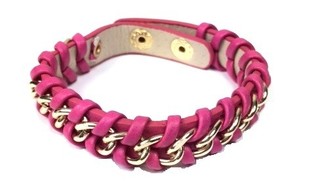 Fl&auml;tat Armband Fuchsia Ibiza-stil (1 st)