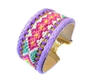 Lila Armband Ibiza-stil (1 st)