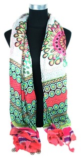 IBIZA-STIL SJAL MULTICOLOR (1 st)