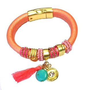 Ibiza Armband Rosa (1 st)