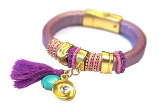 Ibiza Armband Lila (1 st)