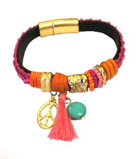 F&auml;rgglatt Ibiza-armband (1 st)