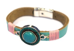 Armband med Sten (1 st) - Ibiza-stil