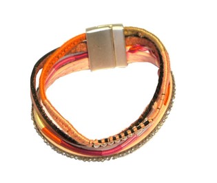 Ibiza Look Armband Rosa (1 st)