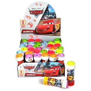 DISNEY CARS S&Aring;PBUBBLOR I DISPLAY (36 st)
