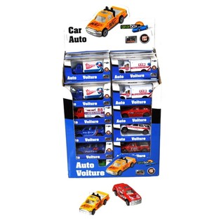 Die-Cast metallfordon i displaybox (36 st)