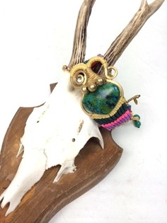 HANDMADE ORIGINALS Armband GREENSTONE Gul (1 st)