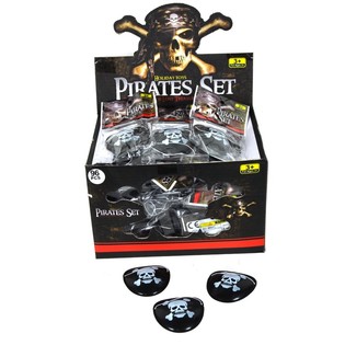 Pirat&ouml;gonlappar i display (96 st.)