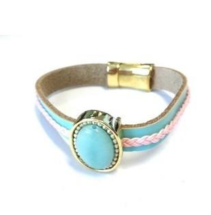 Ibiza-armband med sten (1 st)