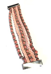 Rosa Ibiza-armband (1 st)