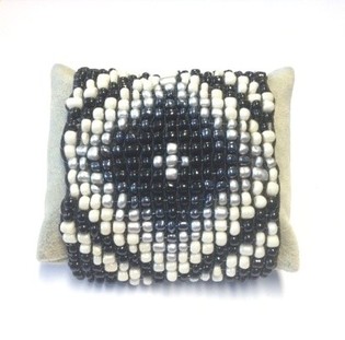 Aztec Armband Svart/Creme (1 st)