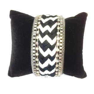 Ibiza-armband Svart och Vitt (1 st)