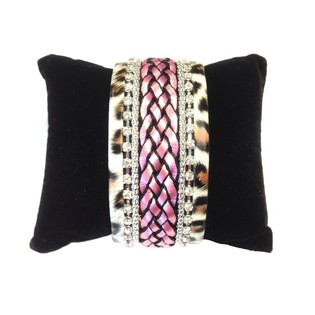 Brett Ibiza-armband Tiger Rosa (1 st)