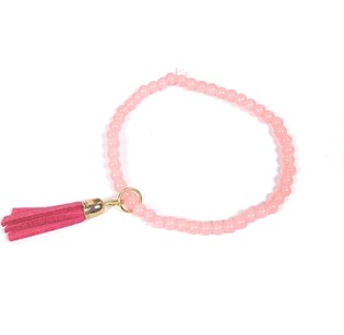 Rosa Ibiza-armband (1 st) - Grossist