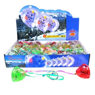 Blinkande LED-hj&auml;rtan (48-pack)