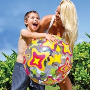 Stor Strandboll 61 cm (12-pack) - Partihandel