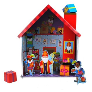 Bygg ett 3D Nikolaus-hus (2 st.)