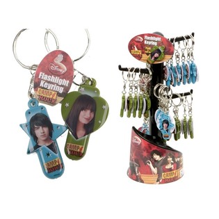 CAMP ROCK LYSANDE NYCKELRING I DISPLAY (36 st)