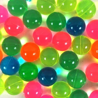 F&auml;rgglada Studsbollar 4 cm (100-pack)