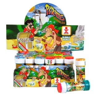 Pirat S&aring;pbubblor i Display (36 st)