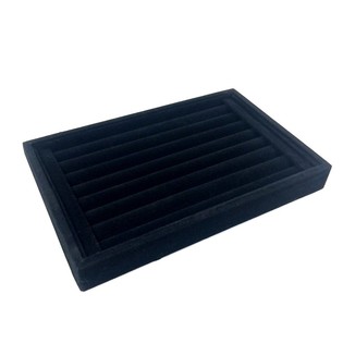 DISPLAYBOX F&Ouml;R RINGAR SAMMET 22,5x14,5cm (1 st)
