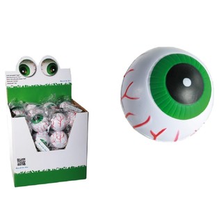 Mjuka Stora Studsbollar med &Ouml;gon, &Oslash;6cm (48-pack)