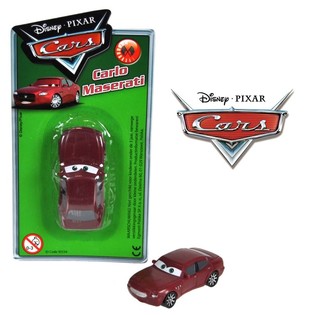 DISNEY CARS CARLO MASERATI BIL P&Aring; KORT (12 st.)
