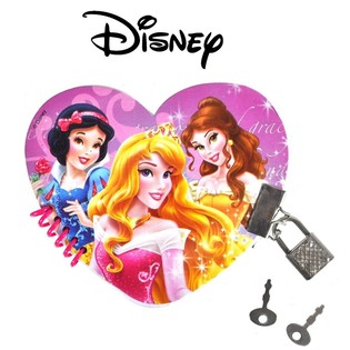 DISNEY PRINSESSOR DAGBOK MED LÅS (10 st)