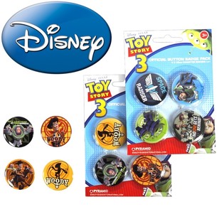 Disney Toy Story Button-set 4 delar (24 st.)