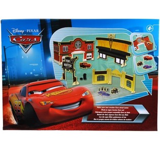 DISNEY CARS - MEGA STORT TR&Auml;SET "G&Ouml;R DITT EGET CARS-SET"