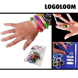 "LOGOLOOM" Armbandstillverkning med Egna Taggar (50 st)