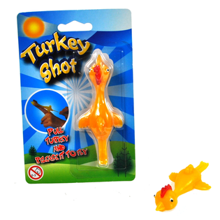 Slingshot-kalkon Leksak p&aring; Kort (10-pack)
