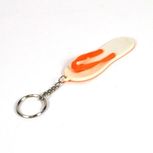ORANGE TOFFEL NYCKELRING (100-pack)