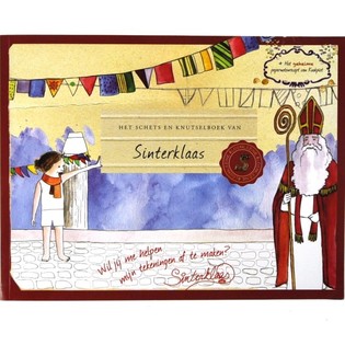 Sinterklaas Skiss- och Pysselbok (11 st)