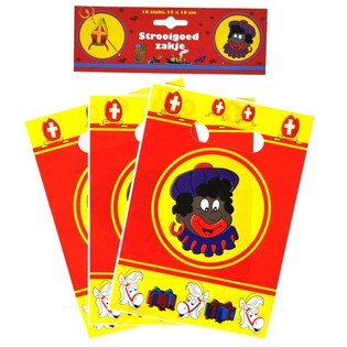10 Sinterklaas Presentp&aring;sar 22 x 16 cm (6 st.)